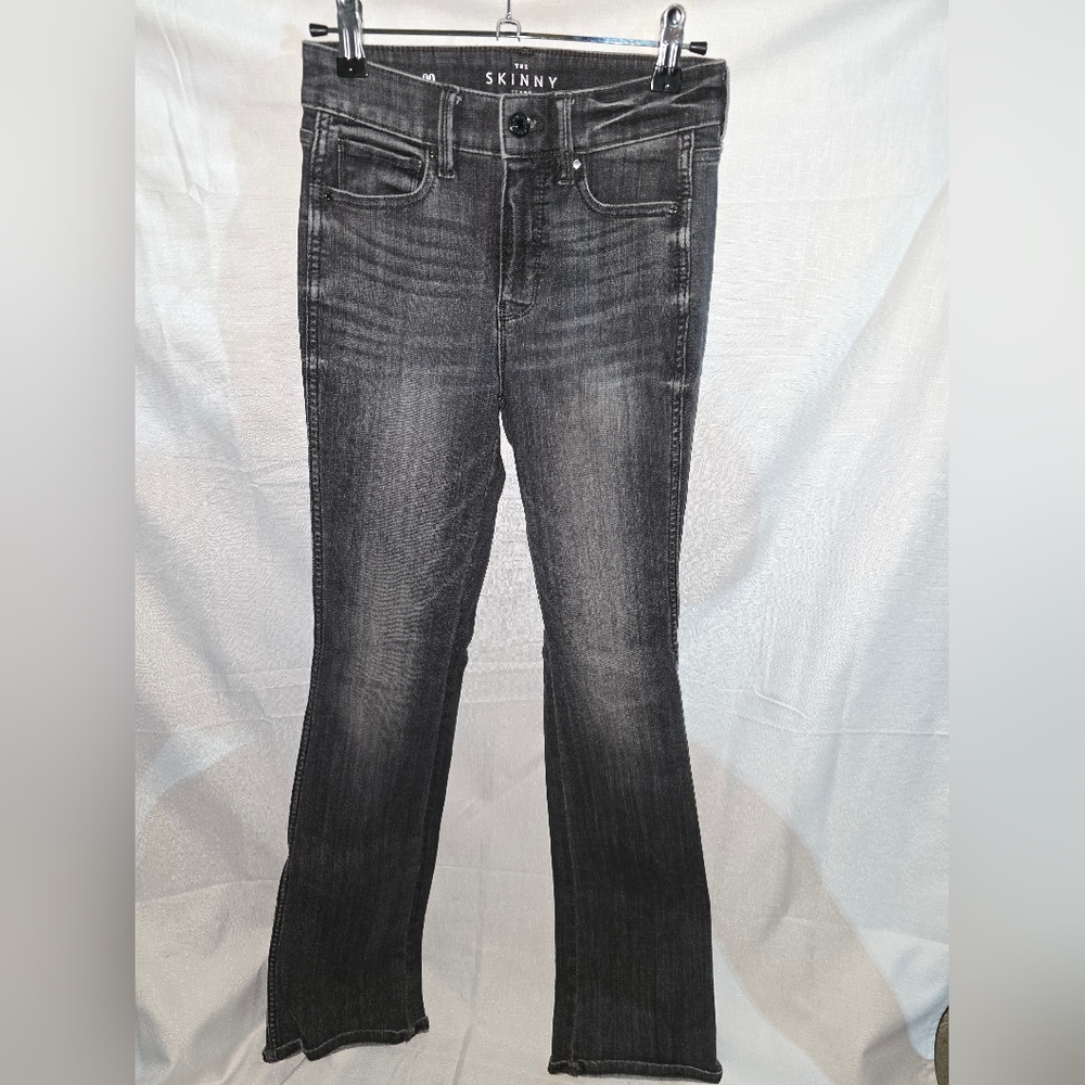 WHBM High Rise Skinny Flare Jeans